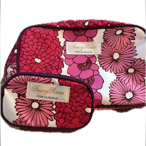Clinique Tracy Reese Floral Bag set New - Picture 1 of 6